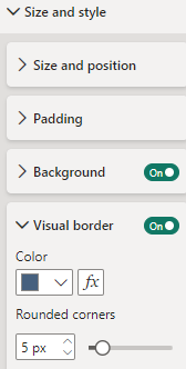 Border Settings