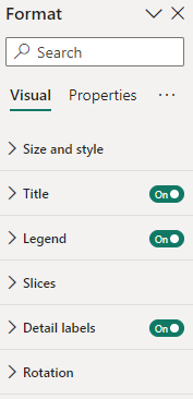 Donut Chart Settings