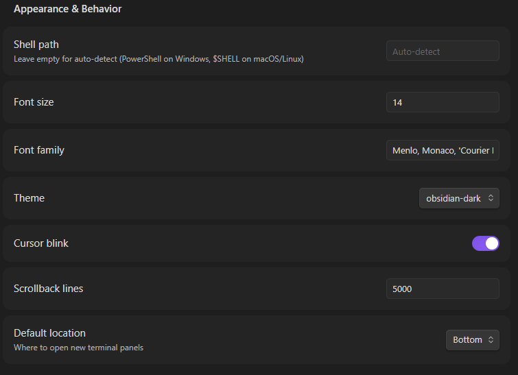 Lean Obsidian Terminal — A Real Terminal Inside Your Vault